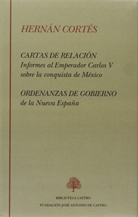 Books Frontpage Cartas de relación y ordenanzas de gobierno
