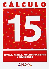 Books Frontpage Cálculo 15. Sumas, restas, multiplicaciones y divisiones.