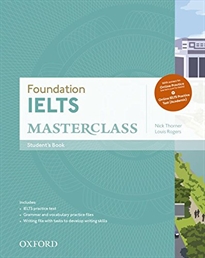 Books Frontpage IELTS Foundation Masterclass Student's Book Online Practice Test Workbook Pack
