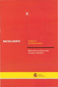 Books Frontpage Currículo del bachillerato