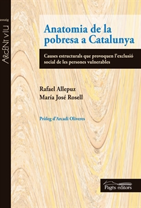 Books Frontpage Anatomia de la pobresa a Catalunya