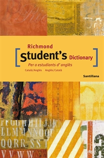 Books Frontpage Richmond Student's Dictonary Catala-Angles