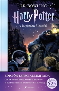 Books Frontpage Harry Potter y la piedra filosofal (edición especial limitada por el 25º aniversario) (Harry Potter 1)