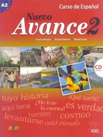Books Frontpage Nuevo Avance 2 alumno + CD