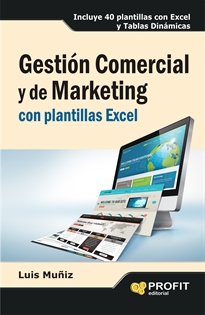 Books Frontpage Gestión Comercial y de Marketing con plantillas Excel