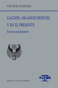 Books Frontpage Galdós, 100 años después, y en el presente