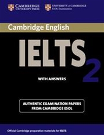 Books Frontpage Cambridge IELTS 2 Student's Book with Answers