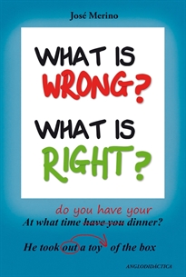 Books Frontpage What is wrong? What is right?