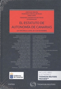 Books Frontpage El estatuto de autonomía de Canarias (Papel + e-book)