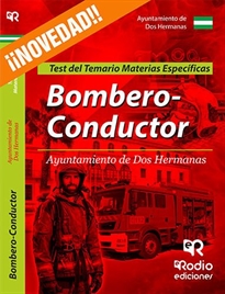 Books Frontpage Bombero-Conductor del Ayuntamiento de Dos Hermanas. Test de Materias específicas