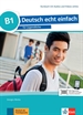 Front pageDeutsch echt einfach! b1, libro del alumno con audio online
