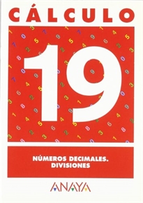 Books Frontpage Cálculo 19. Números decimales. Divisiones.
