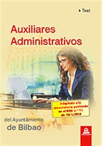 Books Frontpage Auxiliares administrativos del ayuntamiento de bilbao. Test