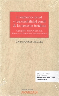 Books Frontpage Compliance penal y responsabilidad penal de las personas jurídicas (Papel + e-book)