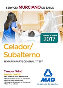 Books Frontpage Celador-Subalterno, Servicio Murciano de Salud. Temario parte general y test