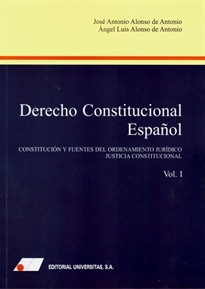 Books Frontpage Derecho Constitucional Español (I).