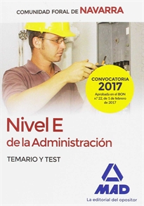 Books Frontpage Nivel E de la Administración de la Comunidad Foral de Navarra. Temario y test