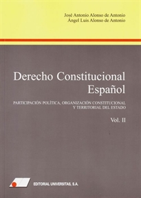 Books Frontpage Derecho Constitucional Español (II)