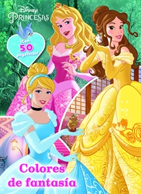 Books Frontpage Princesas. Colores de fantasía