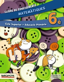 Books Frontpage Matemàtiques 6è CS. Llibre de coneixements (ed. 2015)