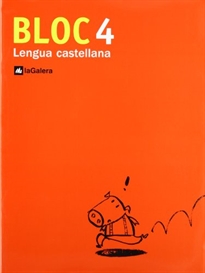 Books Frontpage Bloque, lengua castellana, Educación Primaria, 1 ciclo. Cuaderno 4