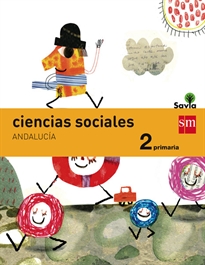 Books Frontpage Ciencias sociales. 2 Primaria. Savia. Andalucía