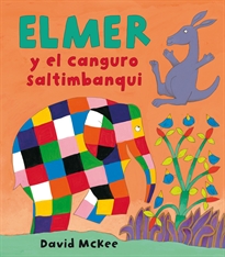 Books Frontpage Elmer. Un cuento - Elmer y el canguro saltimbanqui