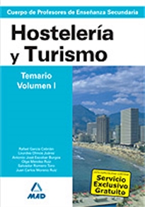 Books Frontpage Cuerpo de profesores de enseñanza secundaria. Hostelería y turismo. Temario. Volumen i