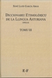 Front pageDiccionariu etimolóxicu de la Llingua Asturiana (DELLA) Tomo III E-F