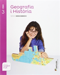 Books Frontpage GEOGRAFIA i HISTORIA SERIE DESCOBREIX 3 ESO SABER FER