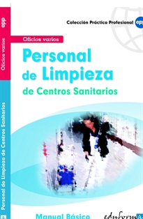Books Frontpage Personal de limpieza de centros sanitarios.Manual basico