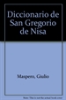 Front pageDiccionario de San Gregorio de Nisa