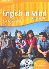 Books Frontpage English in Mind Starter Level Student's Book with DVD-ROM 2nd Edition