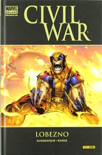 Books Frontpage Marvel deluxe: civil war:lobezno