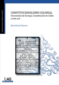 Books Frontpage Constitucionalismo colonial