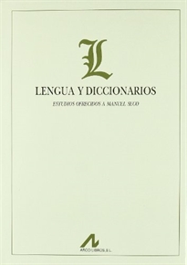Books Frontpage Lengua y diccionarios: estudios ofrecidos a Manuel Seco