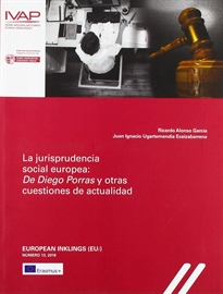 Books Frontpage La jurisprudencia social europea: De Diego Porras y otras cuestiones de actualidad