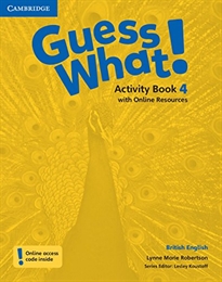 Books Frontpage Guess What! Level 4 Activity Book with Online Resources British English