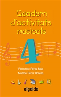 Books Frontpage Quadern d'activitats musicals 4