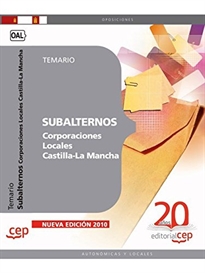 Books Frontpage Subalternos Corporaciones Locales Castilla-La Mancha. Temario