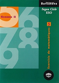 Books Frontpage Exercicis de matemàtiques 5. Nombres II