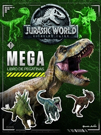 Books Frontpage Jurassic World. Megalibro de pegatinas