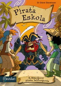 Books Frontpage Pirata eskola. Bizargorri pirata beldurgarria