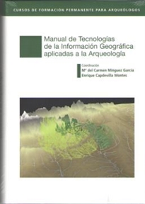 Books Frontpage Manual de Tecnologías de la Información Geográfica aplicadas a la Arqueología