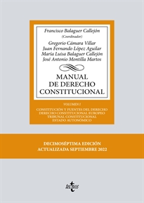 Books Frontpage Manual de Derecho Constitucional