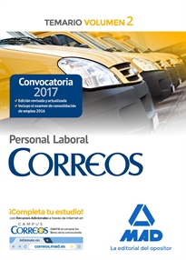 Books Frontpage Personal Laboral Correos Temario 2 2017