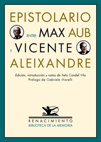 Books Frontpage Epistolario entre Max Aub y Vicente Aleixandre