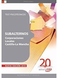 Books Frontpage Subalternos Corporaciones Locales Castilla-La Mancha. Test Psicotécnicos