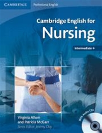Books Frontpage Cambridge English for Nursing Intermediate Plus Student's Book with Audio CDs (2)