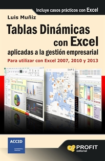 Books Frontpage Tablas dinámicas con Excel aplicadas a la gestión empresarial